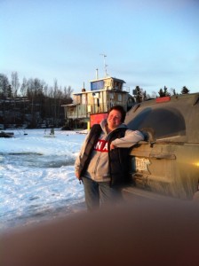 Rachel on Great Slave Lake